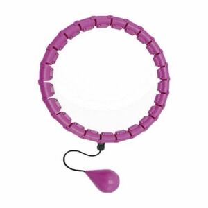 24 Knots Smart Hula Hoop Detachable Massage Exerciser‎ Fitness Fat Burning *OPEN